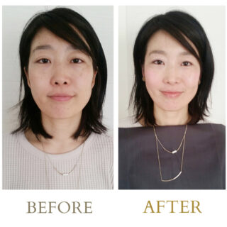 まさに目指していた雰囲気になれたので本当に嬉しいです  [M様　40代]