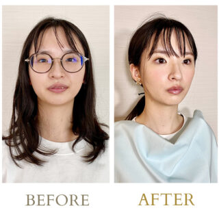 トータルレッスンでこんなにも変われることがわかり感動しています。[M様　20代]
